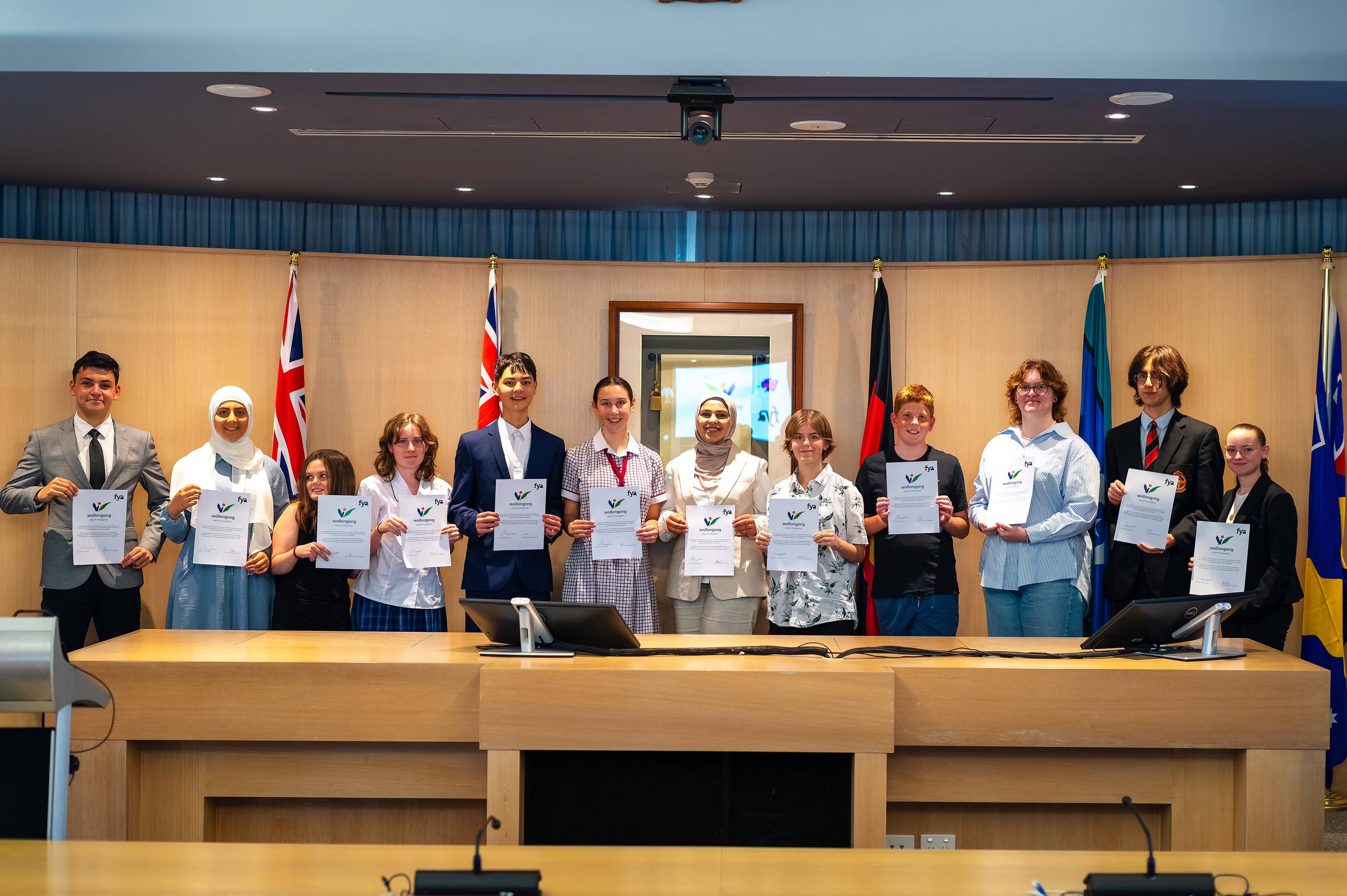 Council welcomes 2025 Wollongong Youth Forum as part of Young Mayors Program